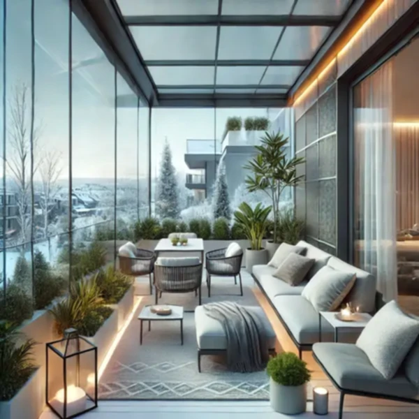 Kış Bahçesi Dekorasyonu