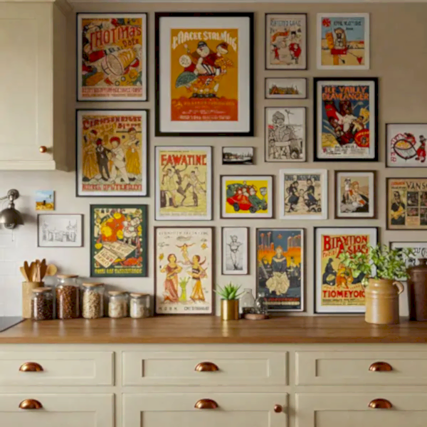 Mutfak Duvar Dekorasyonu