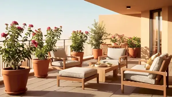 Teras Dekorasyonu